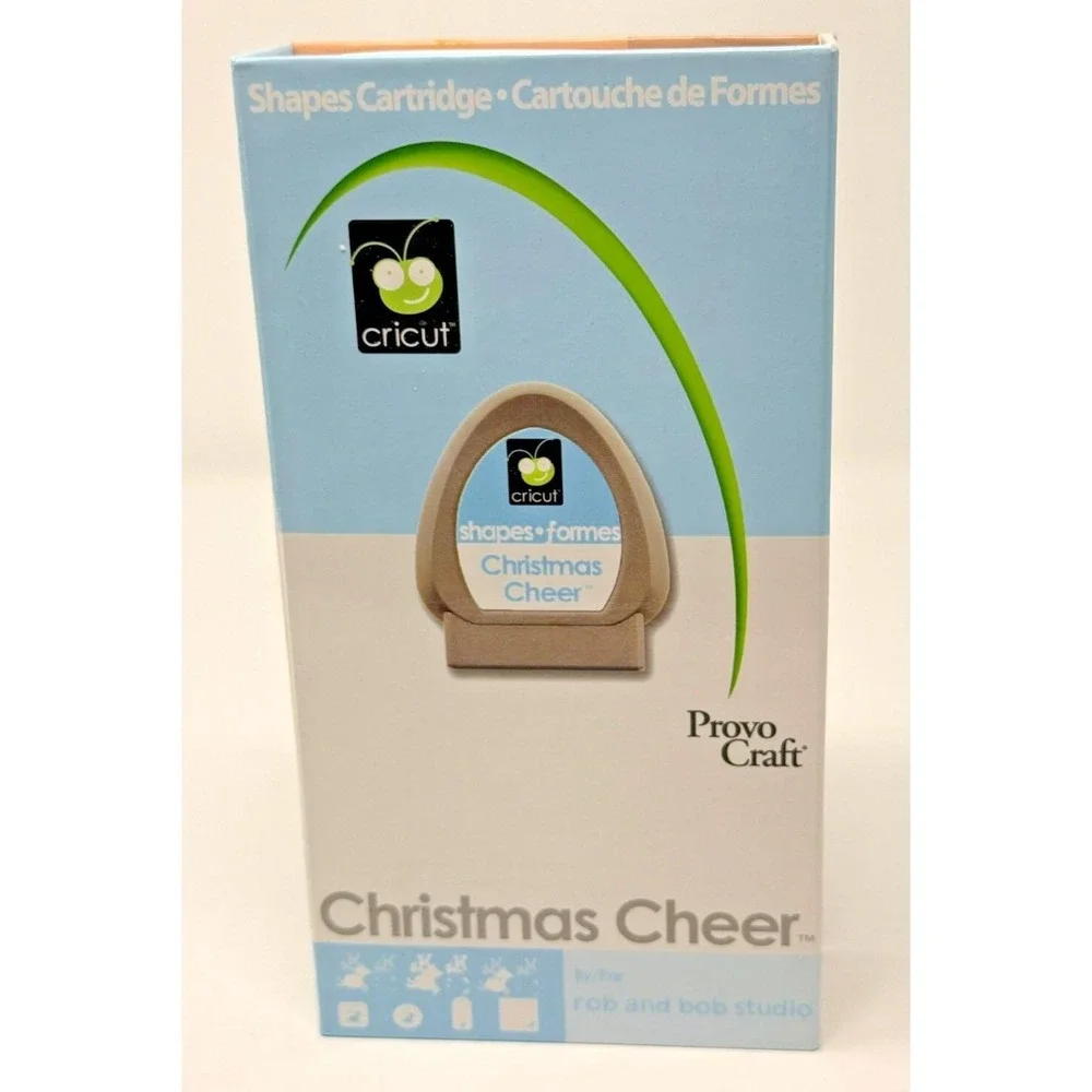 Cricut Shapes Cartridge ~ CHRISTMAS CHEER ~ 29-0019 ~ Used